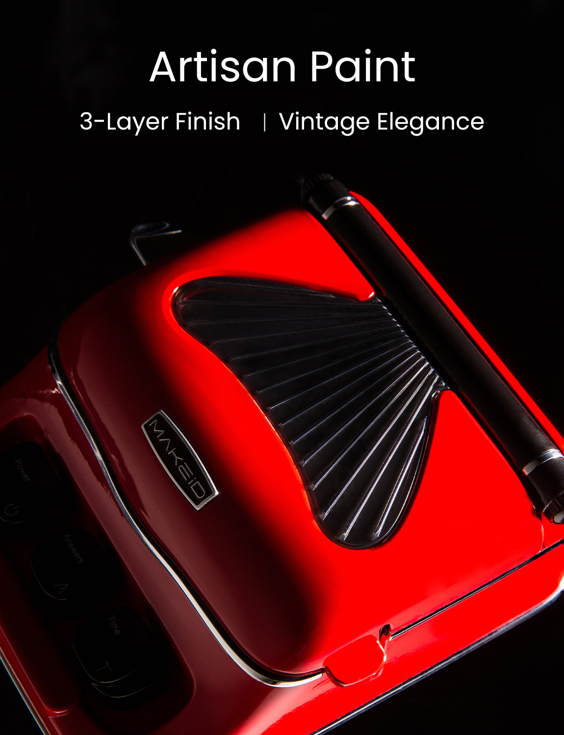 MakeID Limited-edition D7 Portable Bluetooth Label Printer | Rechargeable Wireless Small Label Machine | Suitable for Gift/Fabric/Decorative Labels | Heat Transfer Printing for Indoor and Outdoor Use | Classic Collector's Edition