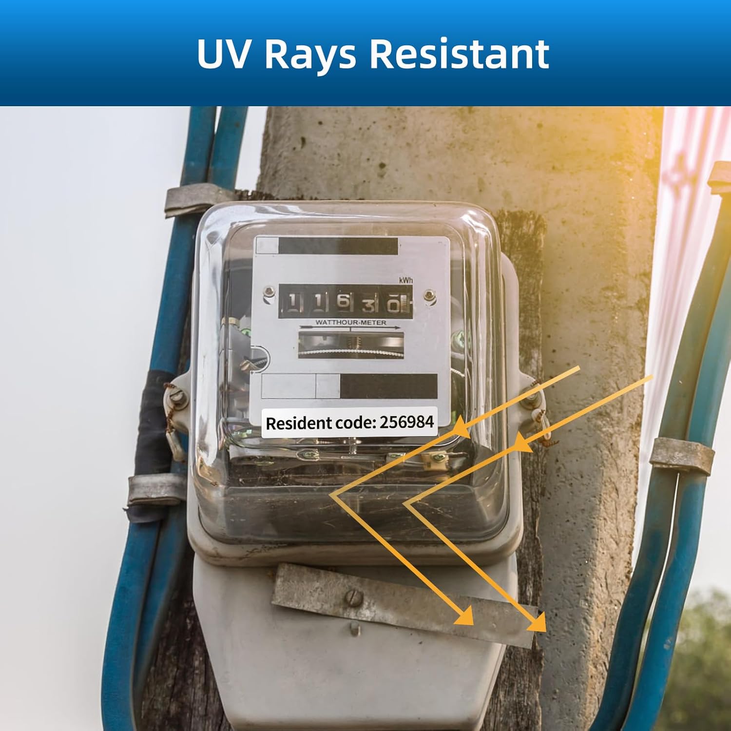 MakeID P31S White Matte Polypropylene Die-Cut Labels for ID & Equipment