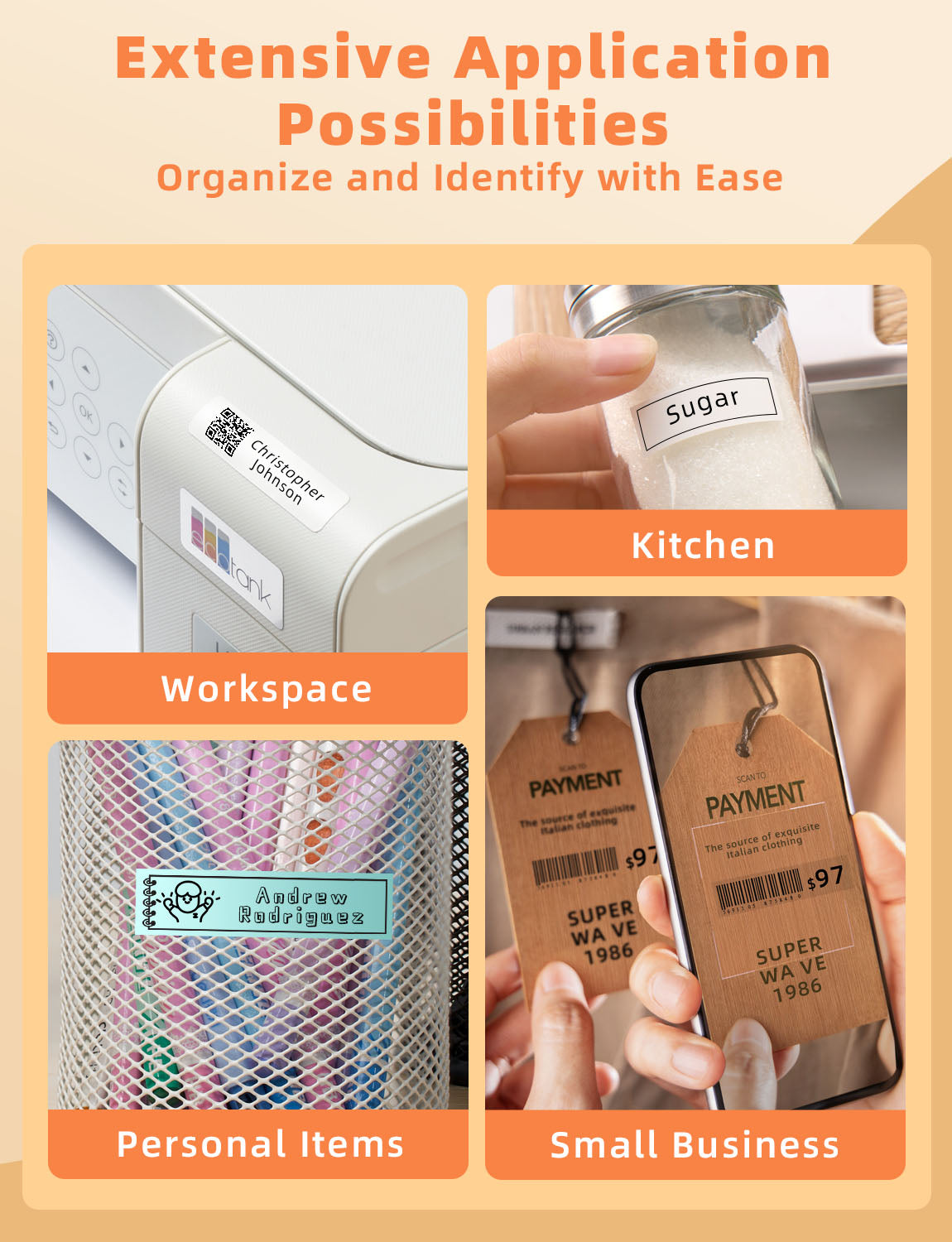 L1/E1/Q1 label printer paper