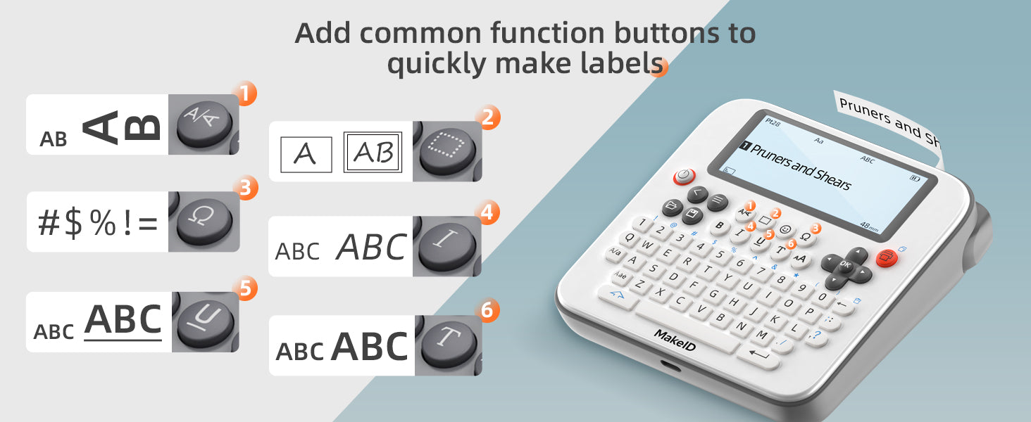 portable wireless label printer