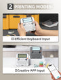 E1 portable label printer machine