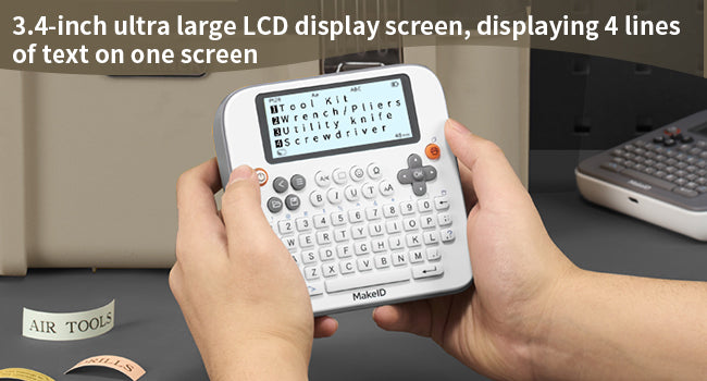 E1 wireless address label printer