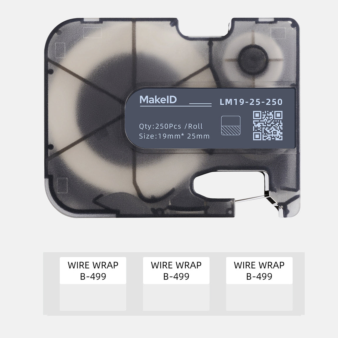 P31S self-laminating wrap around cable labels