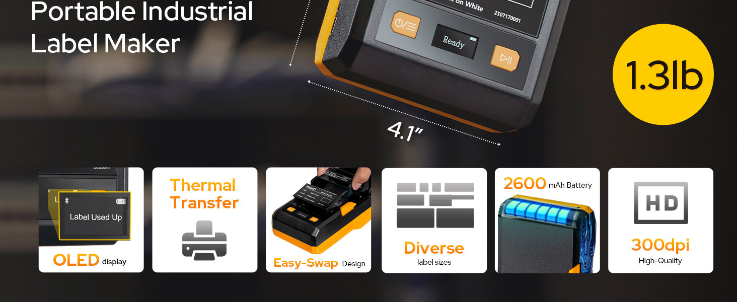 What is the difference between a 203dpi and 300dpi label printer?