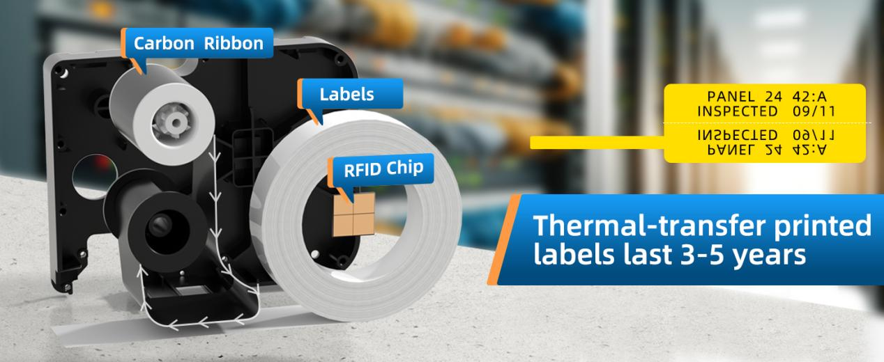 How long do MakeID labels last outdoors?