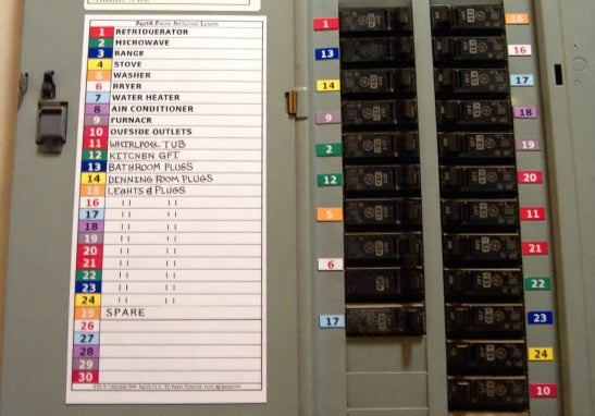 How to Label Breaker Box Like a Pro (NEC Compliant) – MakeID
