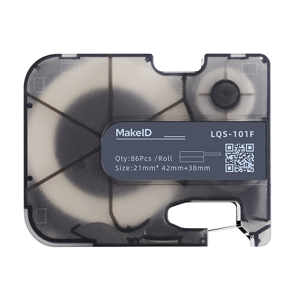 Self-Laminating Wire Wrap Nylon Flag Label for Makeid® P31 Label Maker ...