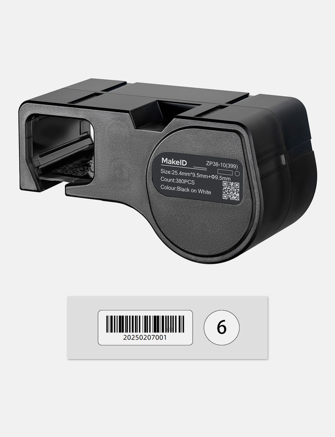 MakeID Multi Purpose Nylon Label Box Suitable for Industrial Label Printer D50