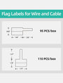 D50 electrical cable identification tags