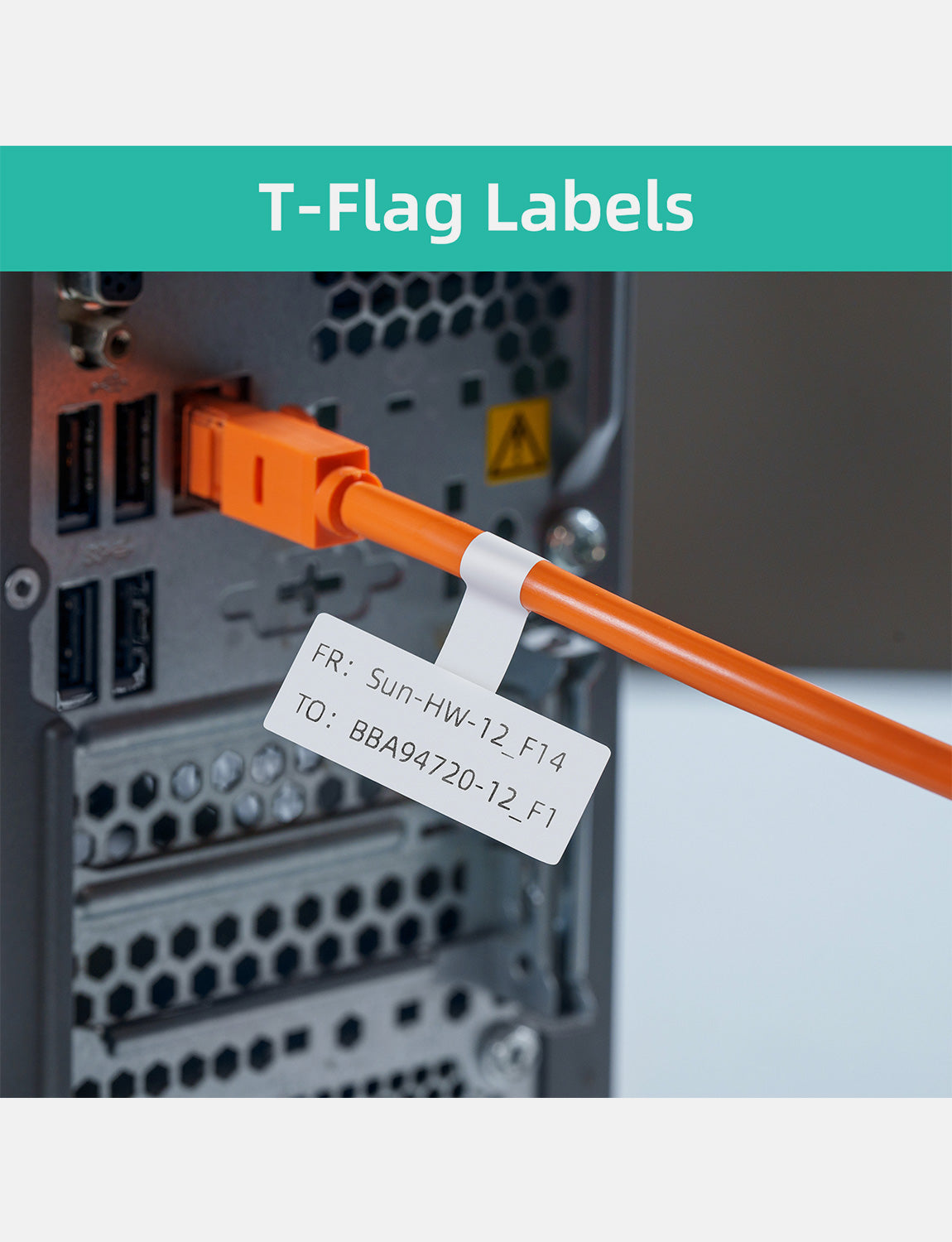 D50 cable marker tag