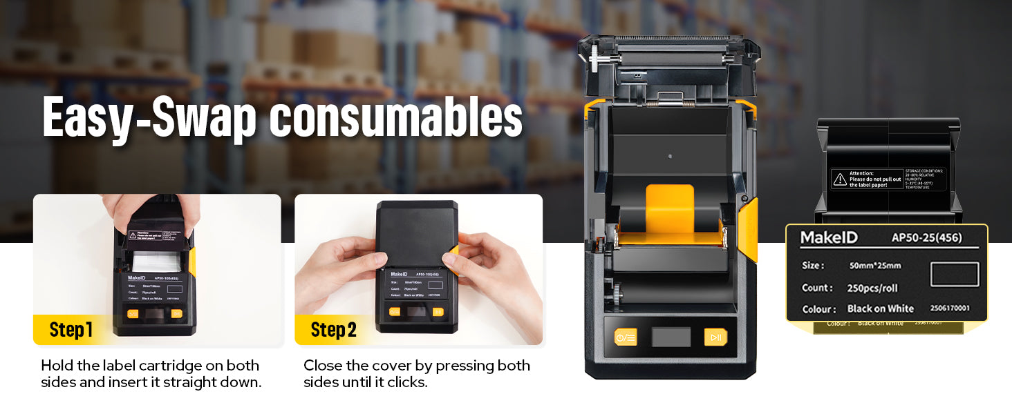EP53 mobil label printer