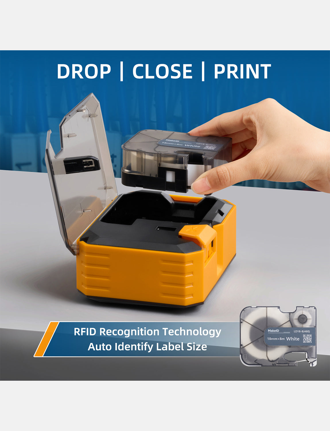 Multi-Purpose Nylon Labels for The P31 Industrial Label Printer