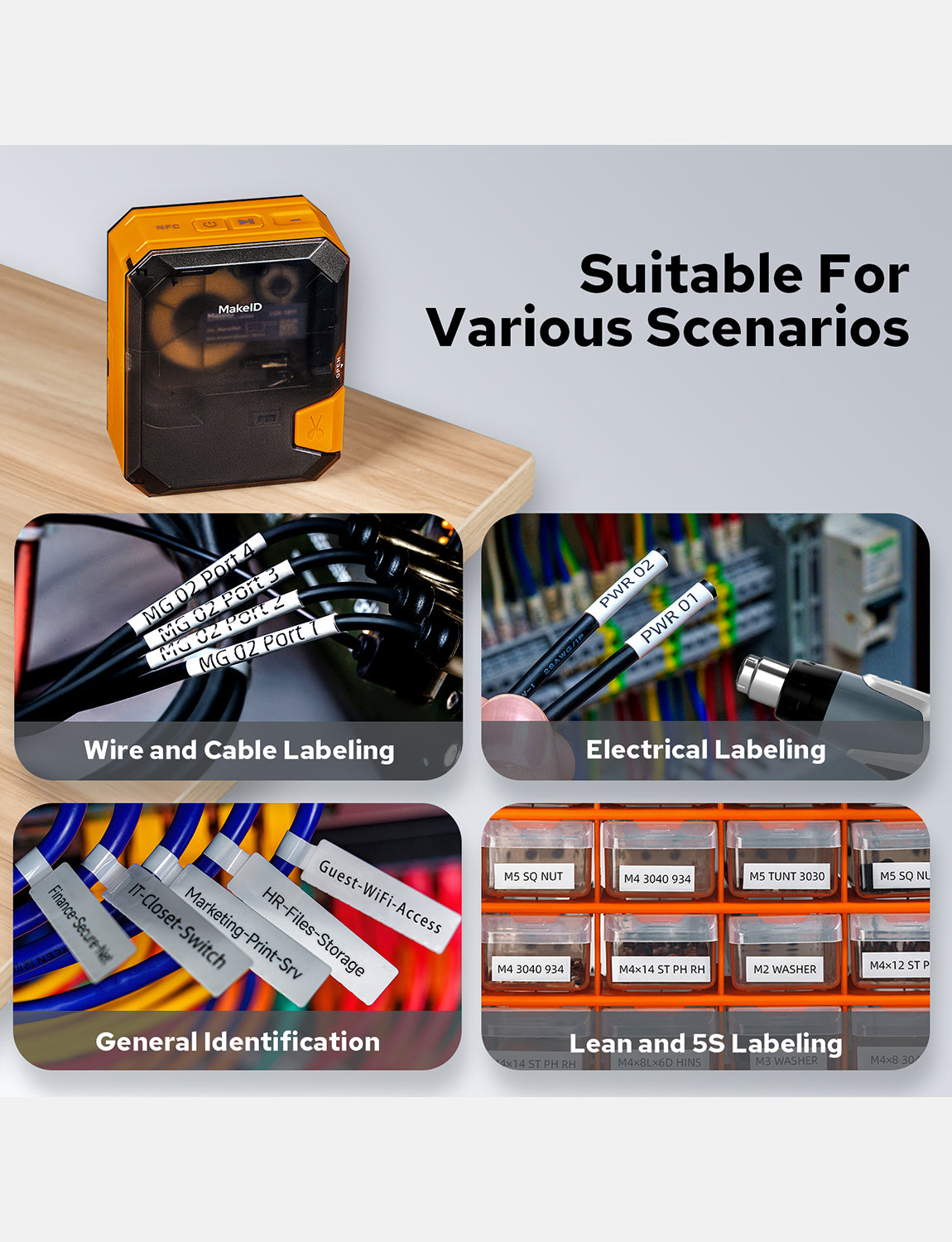 P31 cable label printer