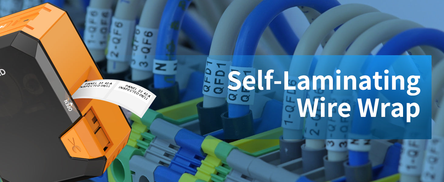P31S self-laminating labels