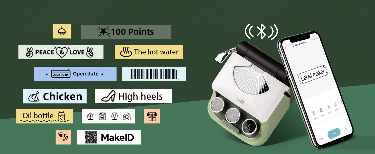 Q1 thermal desktop label printer