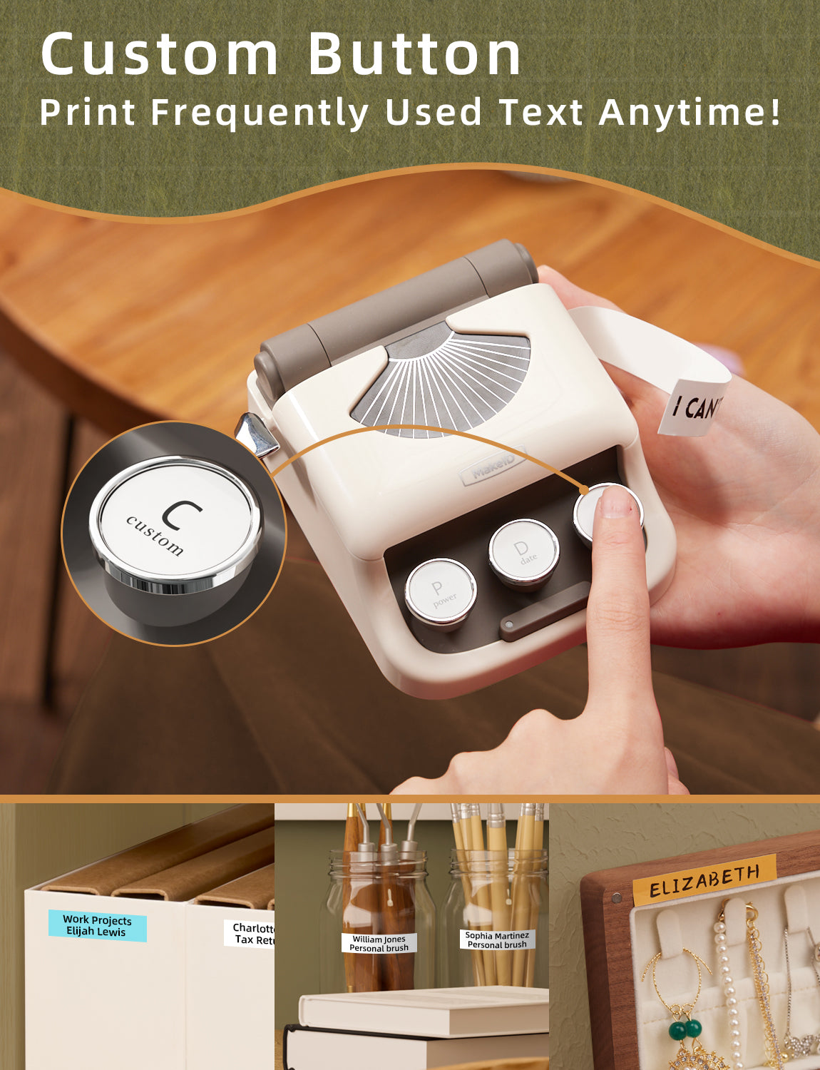 Q1 handheld thermal label printer