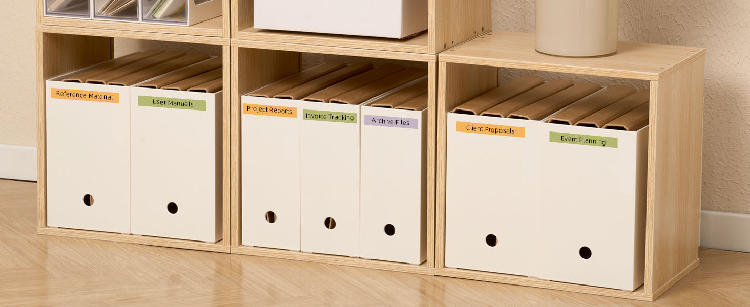 colored thermal labels
