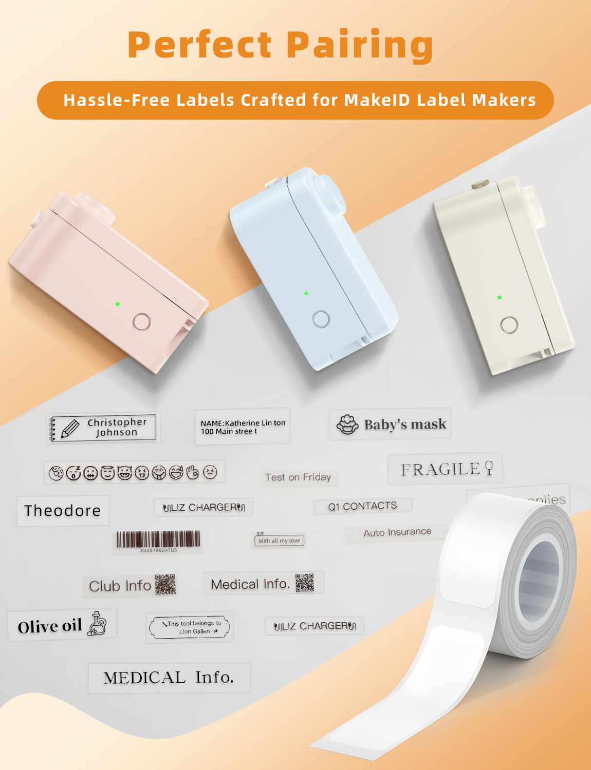 thermal label roll