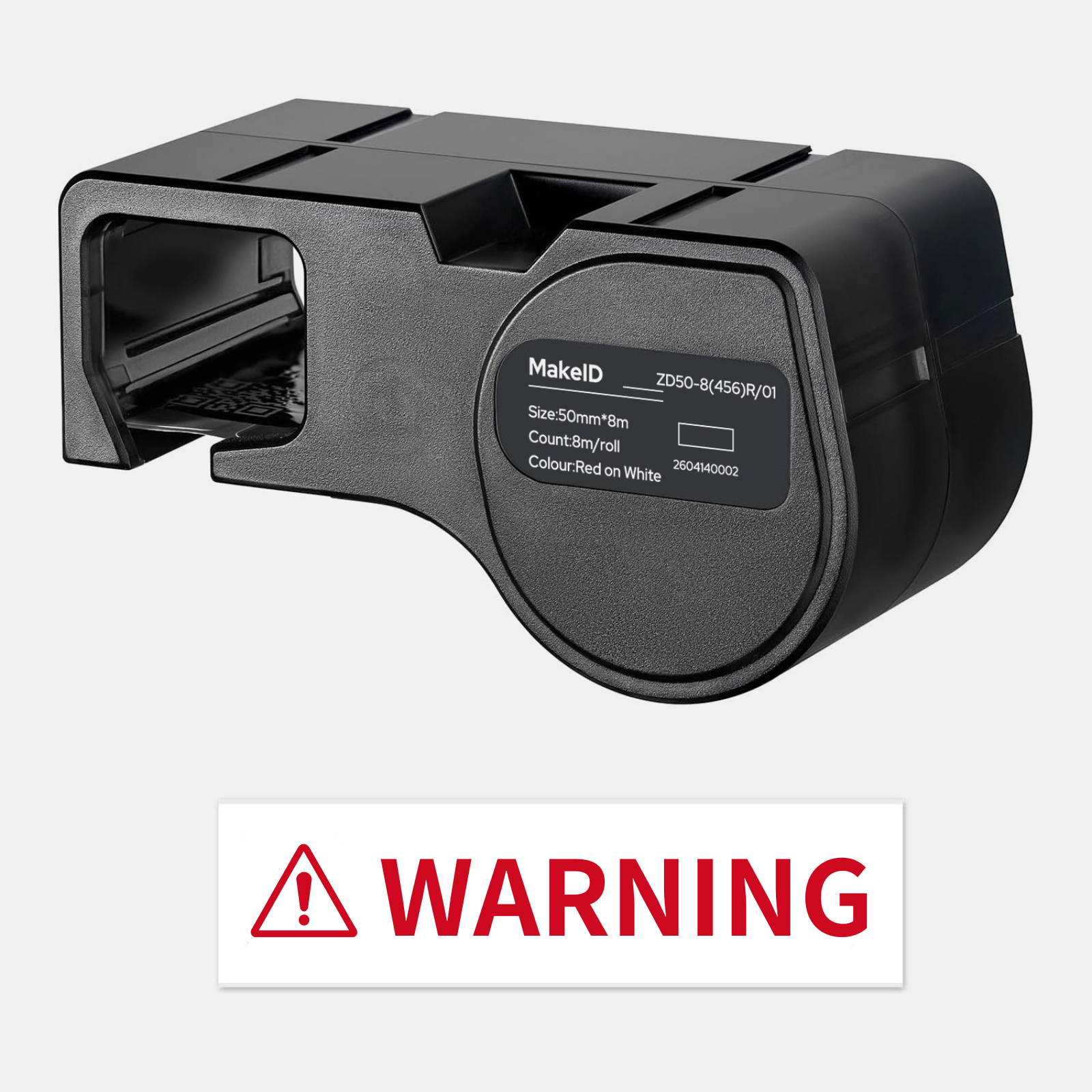 MakeID D50 ZD50-8(456) PET Continuous Label Cartridge For D50