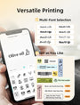 portable handheld label printer